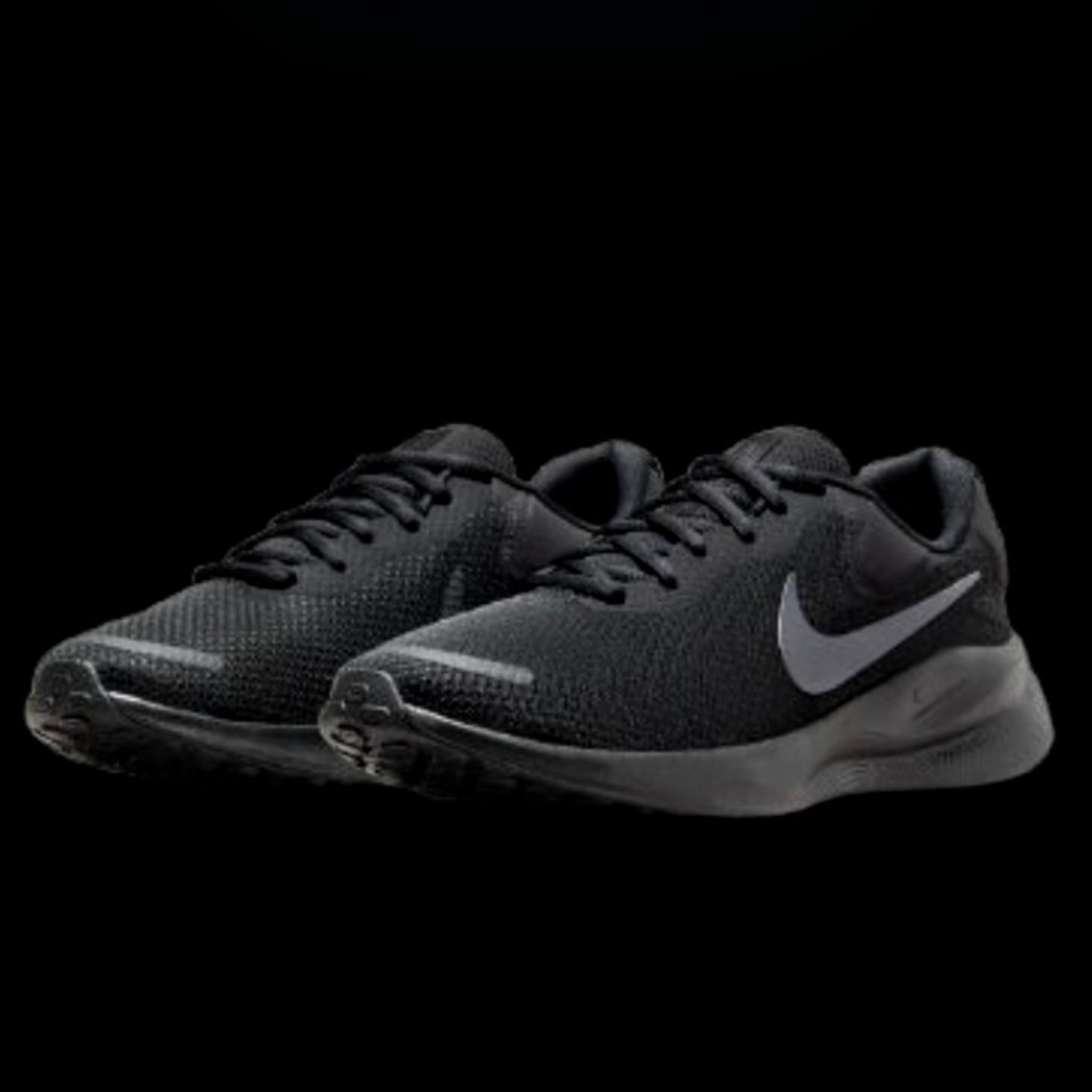 Nike Revolution 7 Running Mens Size 12.5 Black Anthracite Off Noir